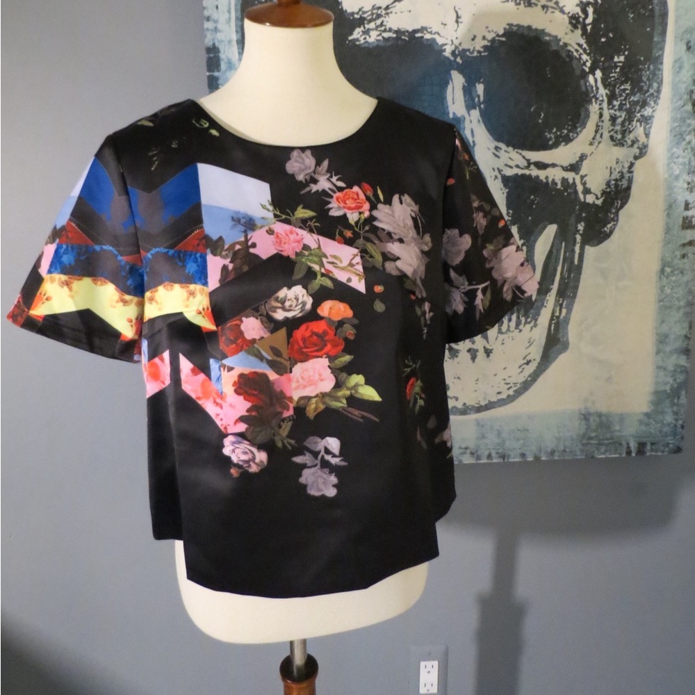 Floral Forever 21 Blouse